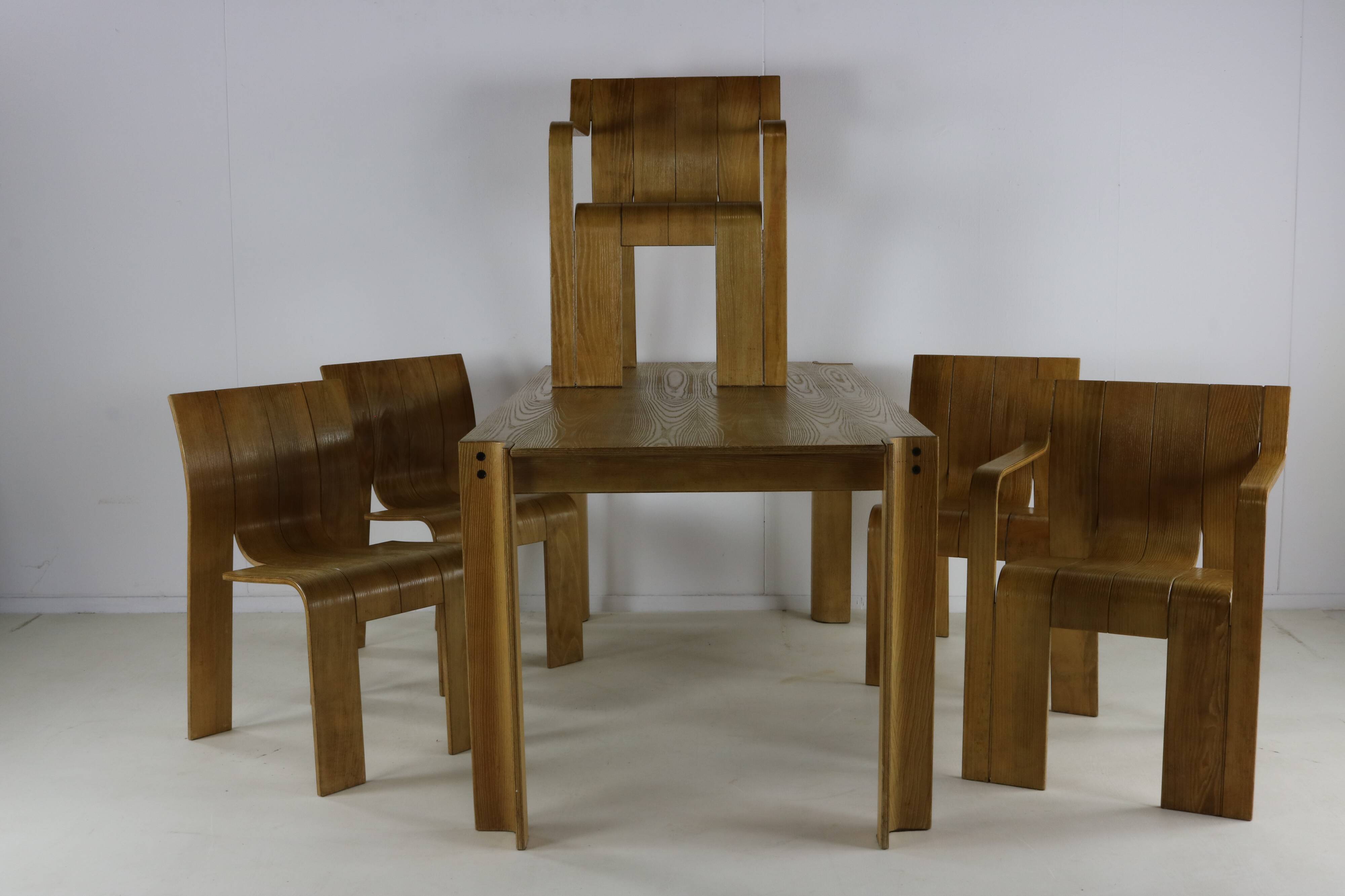 Dutch seventies design dining group by Gijs Bakker for Castelijn