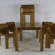 Dutch seventies design dining group by Gijs Bakker for Castelijn