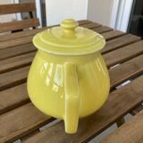 Yellow vintage teapot