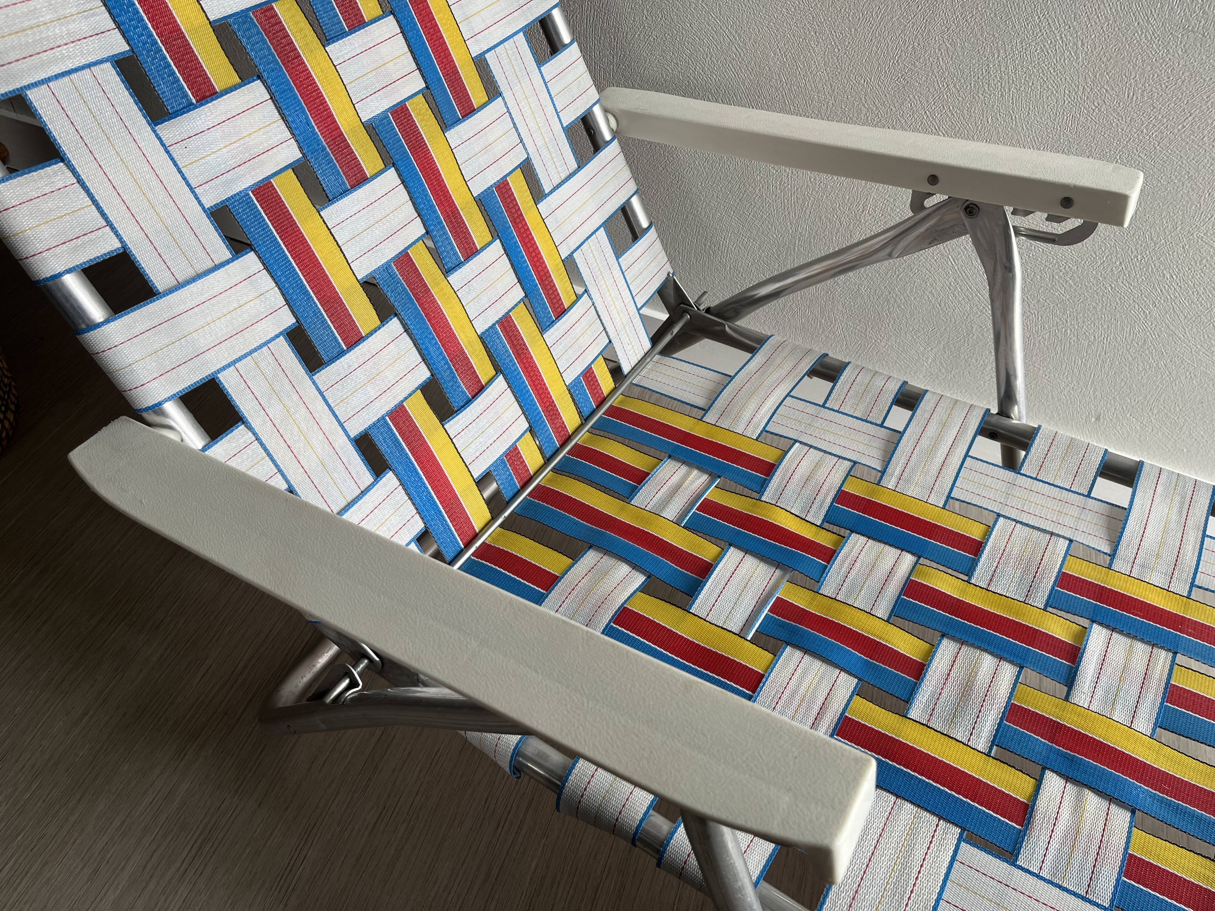 Vintage deckchair