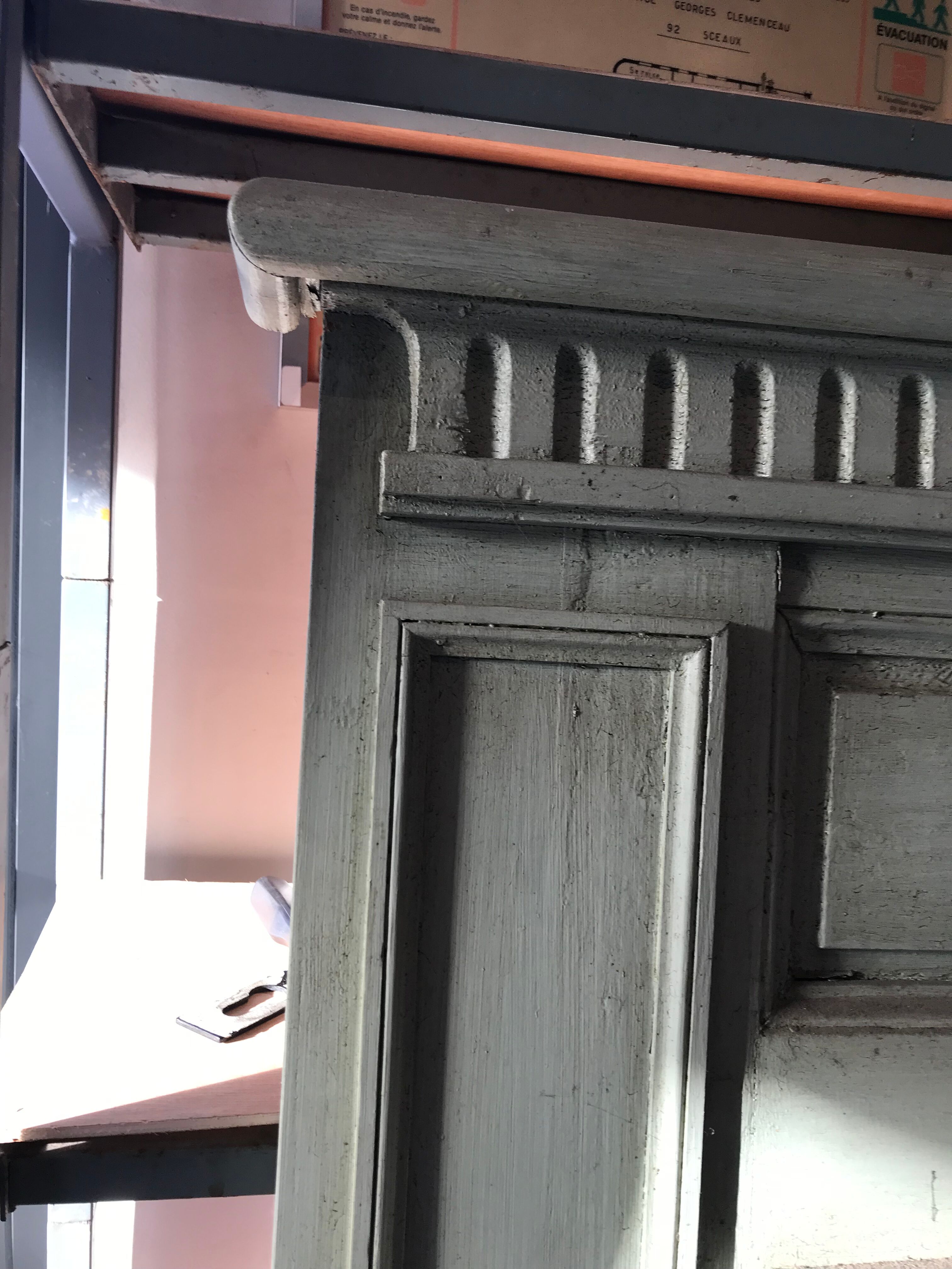 Trumeau mirror Louis XVI 18th century 107x165cm