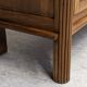 Brutalist oak sideboard attributed to Joseph Savina, France circa 1950.