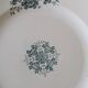 Assiettes plates Saint Amand Richelieu