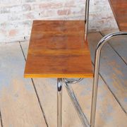 Bauhaus Walnut Writing Desk by A. Lurcat for Kovona, Czech, 1940s
