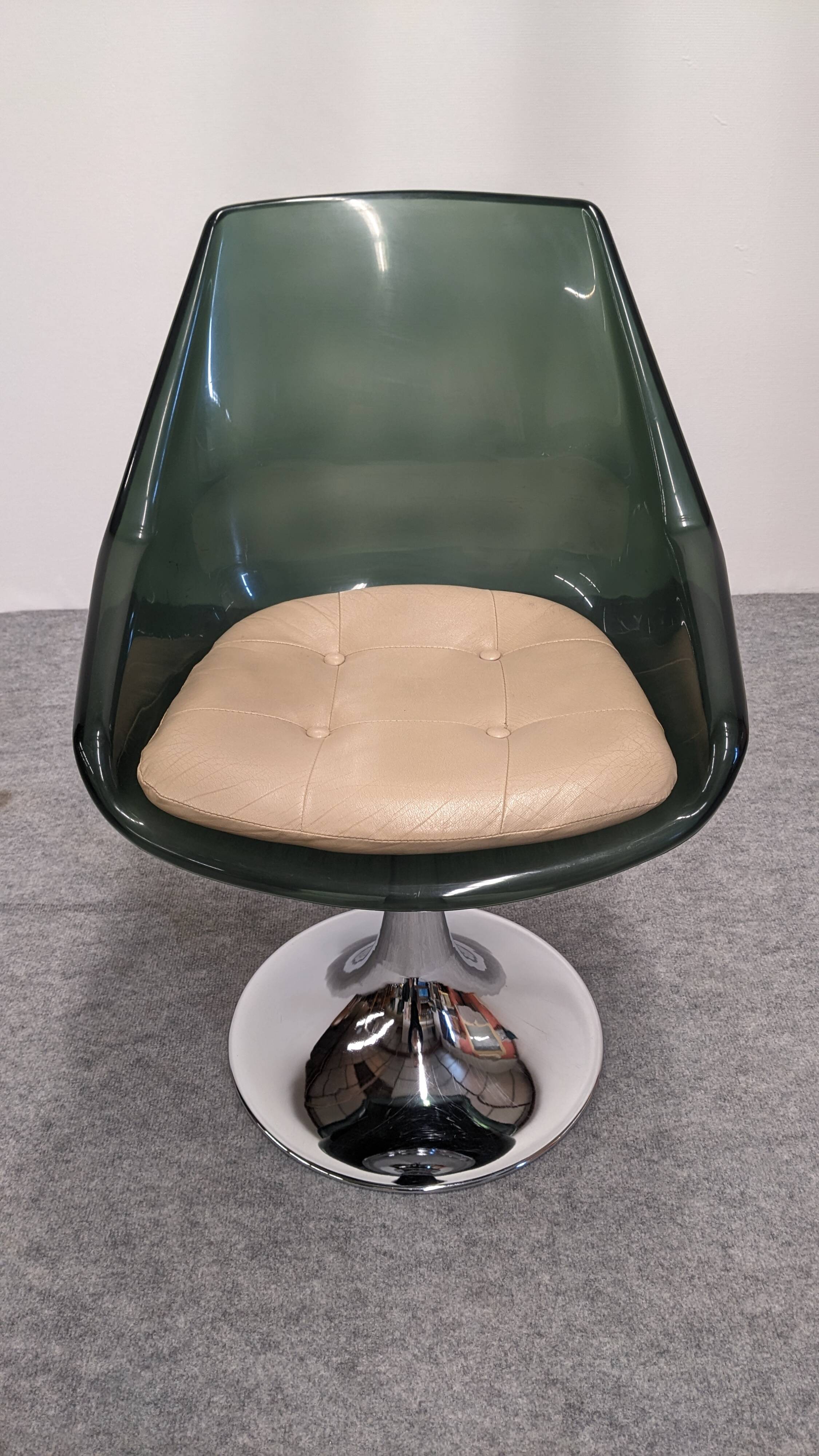 Set of 6 Space Age Tulip Chairs by Chromcraft USA, 1960s/70s