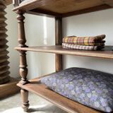 Oak console drapery 1950