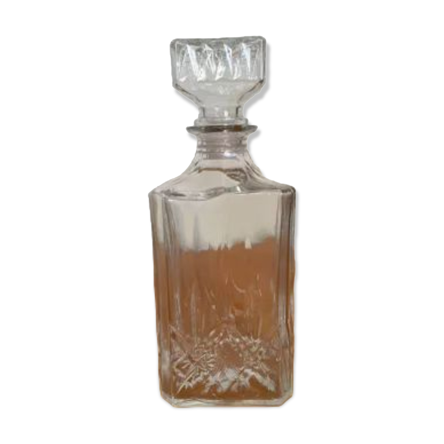 Vintage whiskey decanter