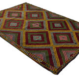 Anatolian handmade kilim rug 310 cm x 211 cm