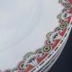 Service porcelain plates Limoges collab Bernardaud