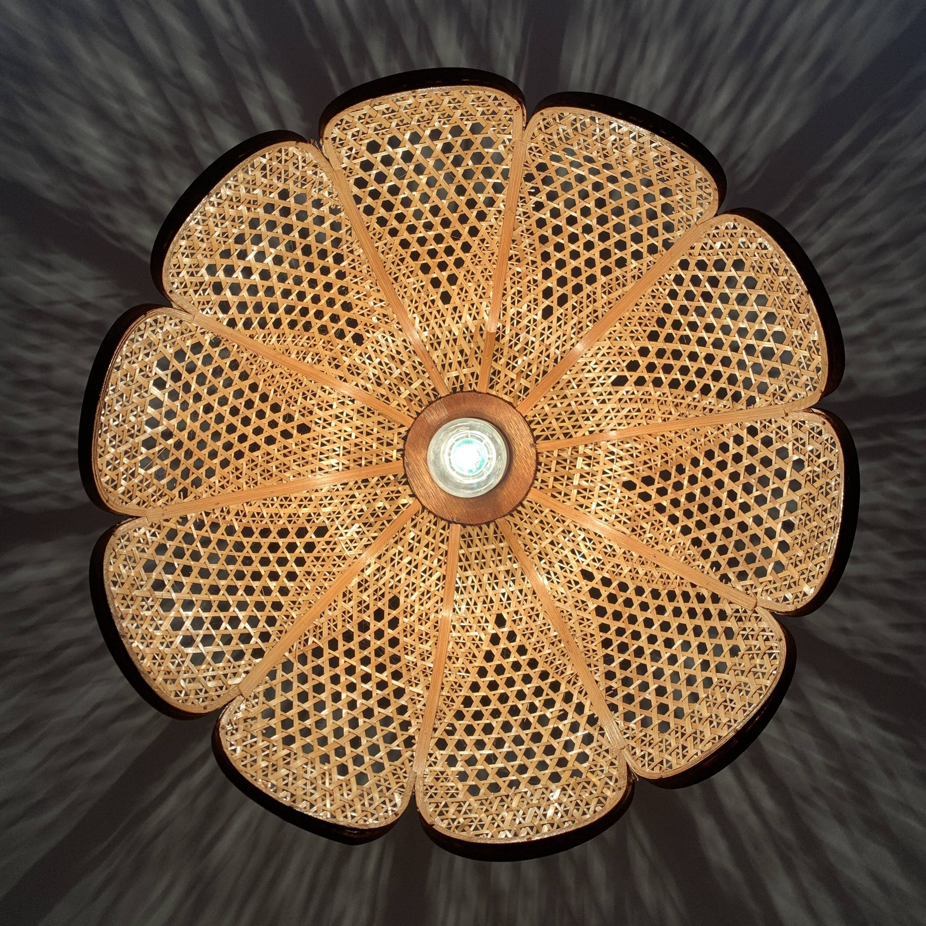 Suspension in vintage cannage