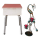 Vintage storage stool