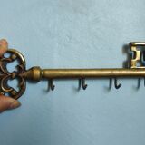 Key holder in the shape of a vintage key