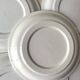 Lot de 6 assiettes à poisson GIEN France vintage, assiettes plates à décor de pêche