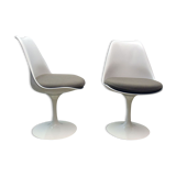 Set of Two Tulip Swivel chairs by Eero Saarinen, Knoll