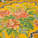 Handwoven vintage romanian yellow kilim 194 cm x 297 cm - 23432