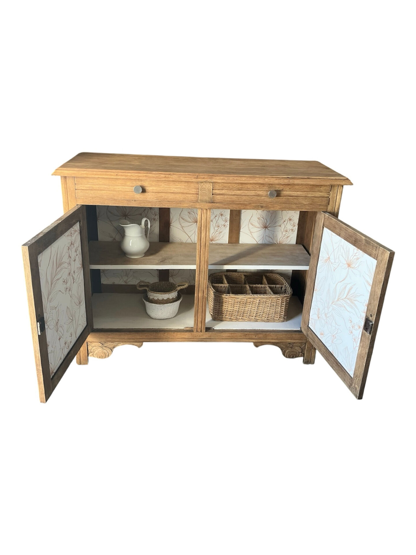 Art Deco oak Parisian sideboard