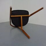 Mid-Century Tripod Beech Chair, 1960s