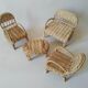 Garden furniture in miniature rattan for doll or decoration