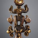 Totem signed and numbered by Elisabeth Vandeweghe for Perignem, Belgium, 19