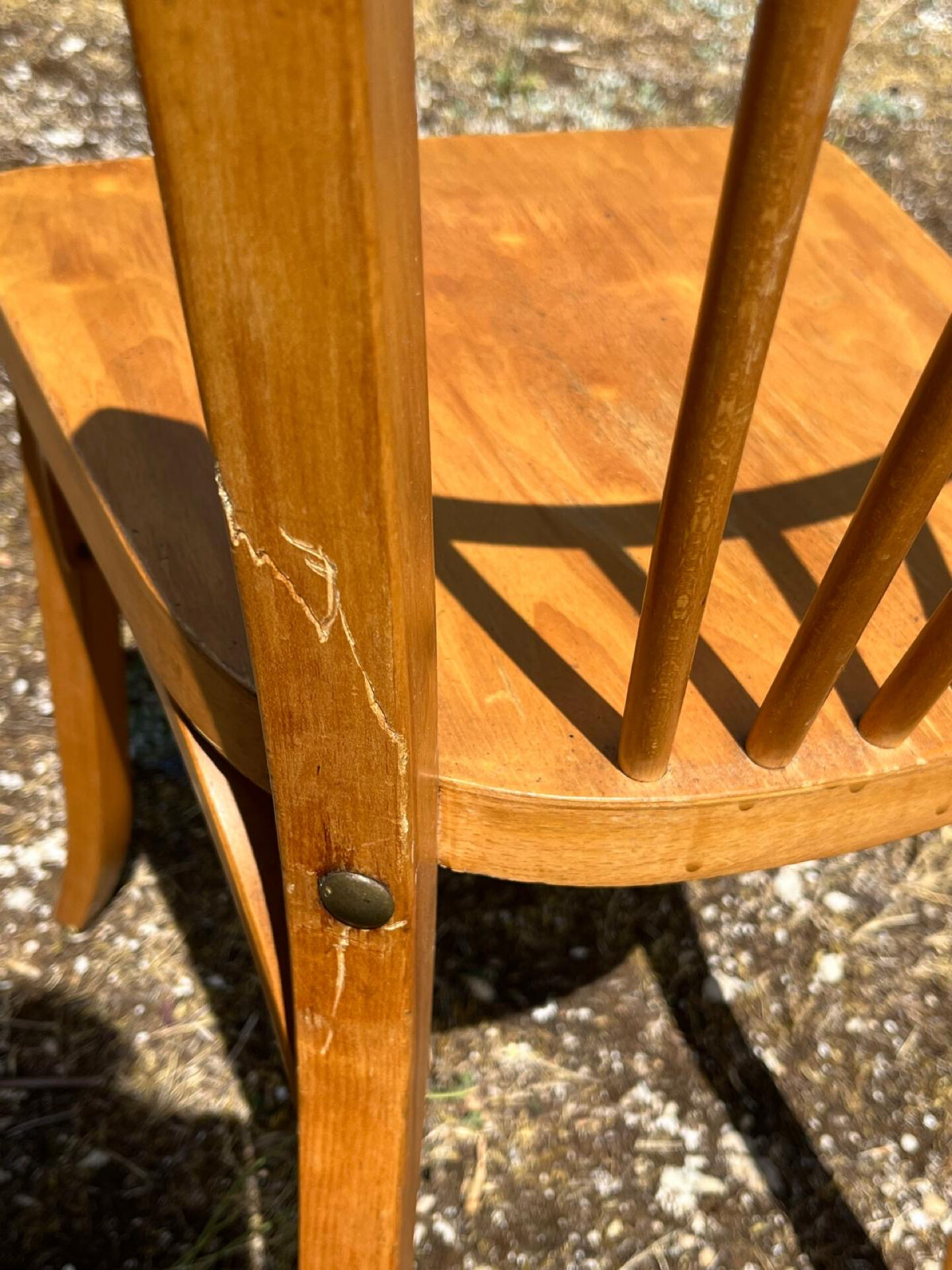 Lot de 4 chaises bistrot Baumann