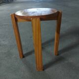 Vintage pine stool