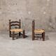 Pair of low chairs
