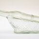Old molded glass wine decanter