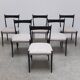 Rare set of 6 'S11' dining chairs by Alfred Hendrickx for Belform, 1950s