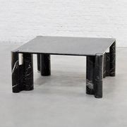 Marble Coffee Table In The Style Of Gae Aulenti, Italy 1960s