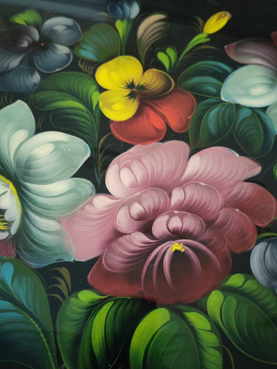 Very large Russian platter