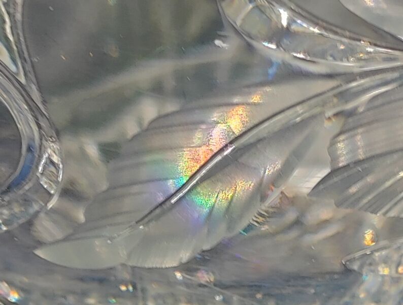 Vase en cristal de Pologne