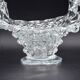 Barovier Rostrato Murano Italian glass basket centerpiece vase, 1940s