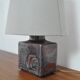 Lampe de table en grès émaillé par Desiree Stentøj, Danemark