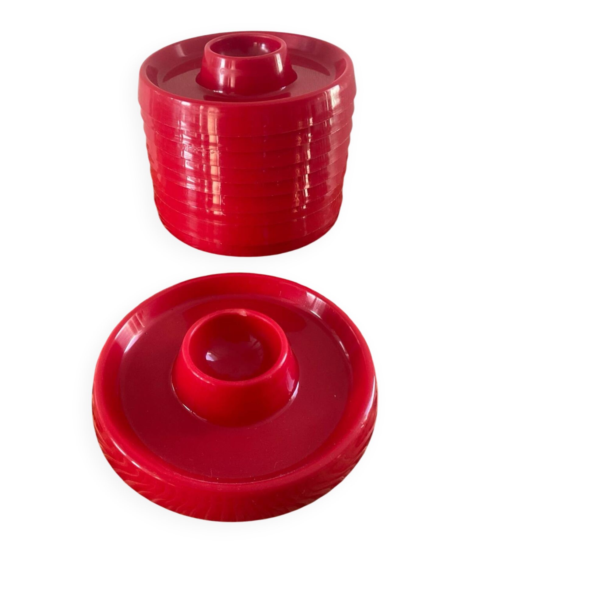 Set of 10 vintage egg cups Italy