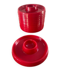 Set of 10 vintage egg cups Italy