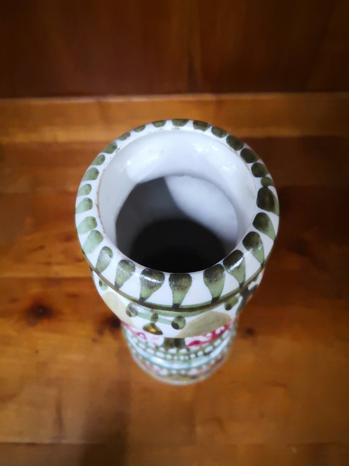 Keraluc Quimper ceramic candle holder