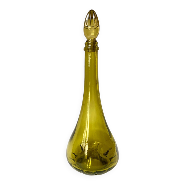 Carafe vintage verte