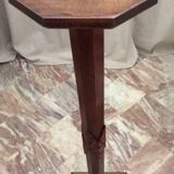 Sellette Art Deco in varnished wood