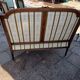 Sofa sofa old style louis xvi 2 places with cushion