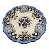 Assiette ancienne porcelaine de Rouen