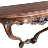 Louis XV Rocaille style console