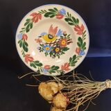 Old decorative soup plate