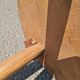 Vintage Brutalist Low Chair