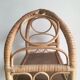 Rattan shelf