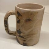 Four enameled ceramic cups Galerie Palissy in Vallauris