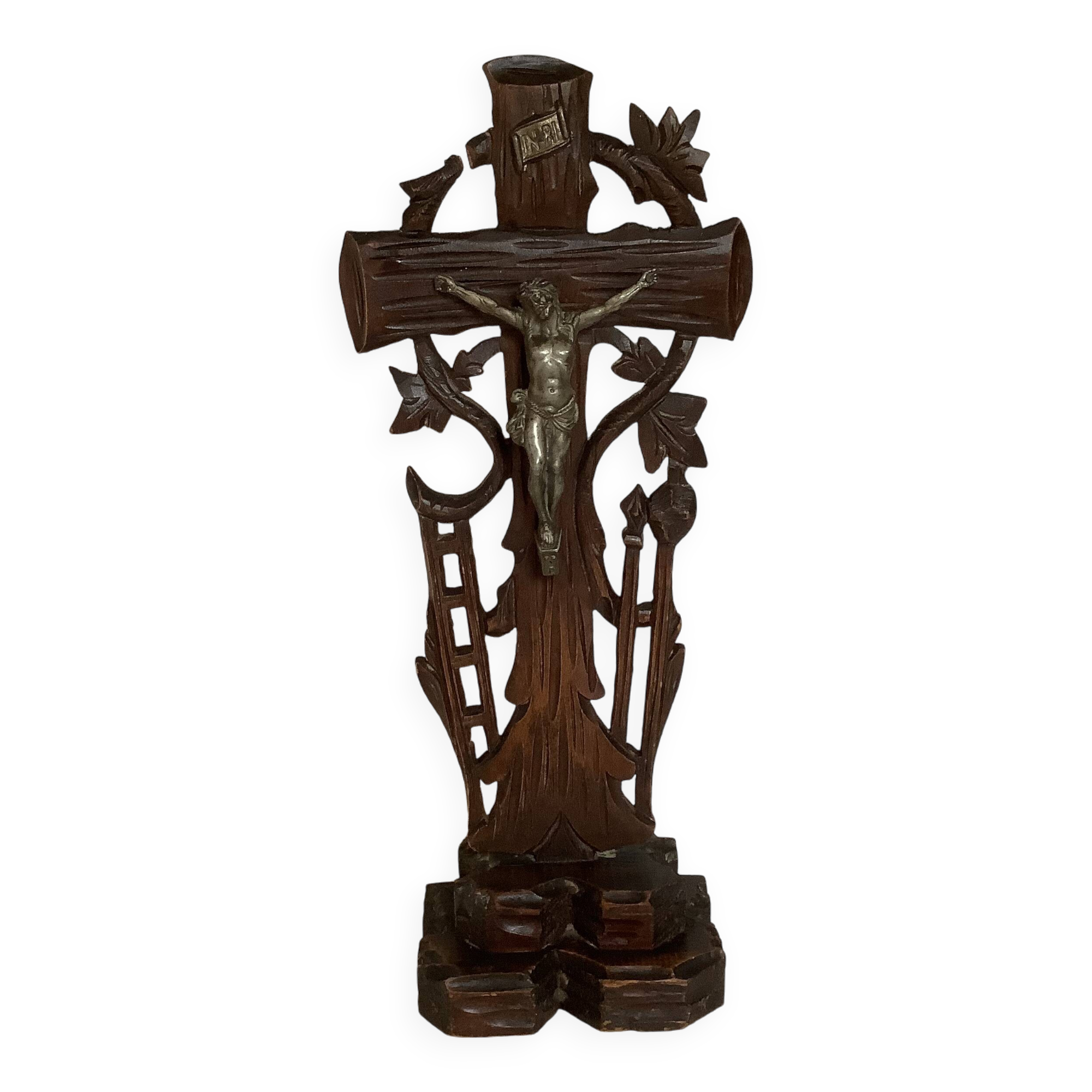 Old crucifix in Black Forest style
