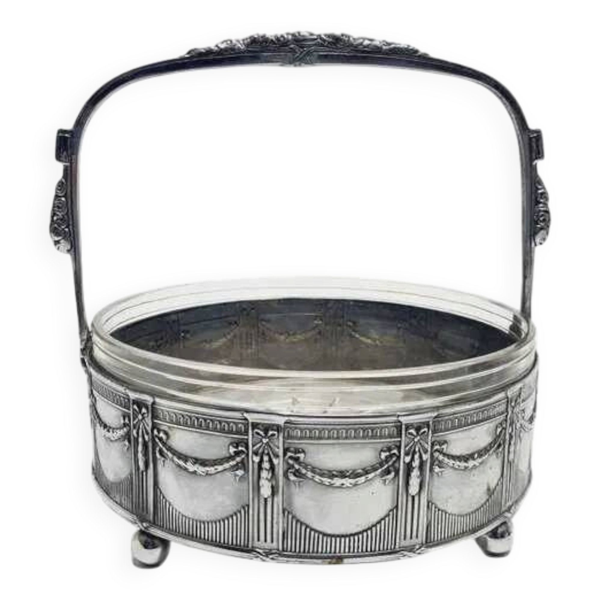 BLO France platter/basket in eclectic style