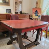 Redesigned table and chairs