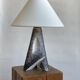 Ceramic lamp vallauris 1950 free form