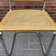 Ensemble de 4 Chaises vintage modèle Cesca B32 en chrome et bois